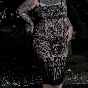 Blackmilk Blood Sacrifice Slip dress